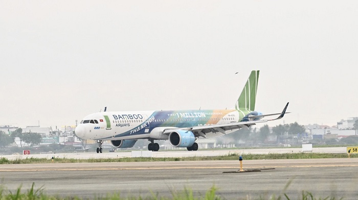 Bamboo Airways khai thác đường bay thường lệ kết nối Hà Nội và TPHCM tới Singapore từ cuối tháng 4, đầu tháng 5